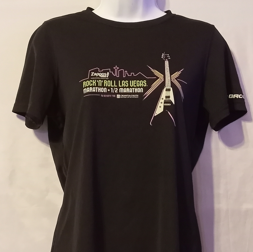 Brooks rock n roll tshirt